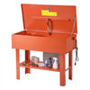 VEVOR Parts Washer 40-Gallon, 17 Gallon Solvent Capacity, 1 Gallon per Minute Max Pump Output, Steel Cabinet Electric Pump Automotive Parts Washer Cleaner for Wheel Bearings, Gears, and Carburetors