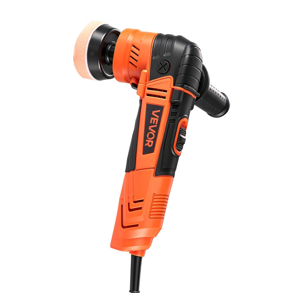 VEVOR Car Buffer Polisher, 1.2"/2"/3" Rotary Polisher Buffer, 600W 6 Variable Speeds 1000-4500RPM Car Polisher Waxer Kit for Cars Detailing, Waxing, Polishing, Scratch Removal