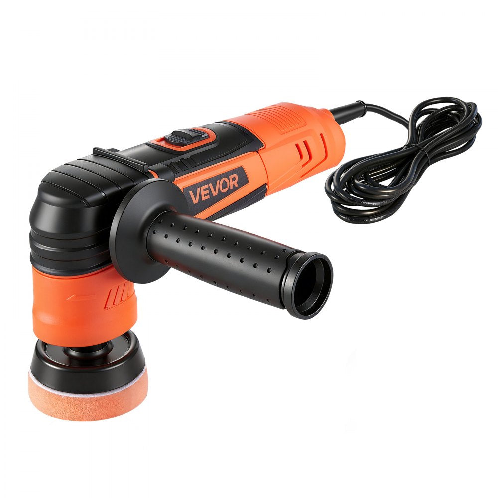 VEVOR Car Buffer Polisher, 1.2"/2"/3" Rotary Polisher Buffer, 600W 6 Variable Speeds 1000-4500RPM Car Polisher Waxer Kit for Cars Detailing, Waxing, Polishing, Scratch Removal