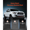 VEVOR Front Bumper Compatible with 2016-2023 Toyota Tacoma (Excluding Tacoma TRD/Tacoma TRD Sport), Pickup Truck Bumper with Winch Plate & D-Ring Mounts, Heavy-Duty Steel Front Bumpers with E-Coating and Bull Bar
