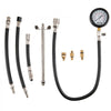 VEVOR Compression Tester Adapter Kit, 9 Pcs Automotive Engine Cylinder Leak Down Compression Test, Accurate Dual Scale Pressure Gauge 0-300 psi, with Long Reach Hoses and Case for Engine Cylinders