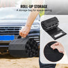 VEVOR 7 TON Traction Boards with TPR Material, Recovery Boards for Off-road Vehicles/Cars/Pickups/SUVs/RVs, Pair Tire Traction Mats on Snow, Sand, Mud and Loose Terrain, Storage Bags, Short, Black
