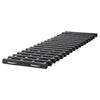 VEVOR 7 TON Traction Boards with TPR Material, Recovery Boards for Off-road Vehicles/Cars/Pickups/SUVs/RVs, Pair Tire Traction Mats on Snow, Sand, Mud and Loose Terrain, Storage Bags, Short, Black
