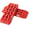 VEVOR 10 TON Traction Boards with PP Material, Recovery Boards for Off-road Vehicles/Cars/Pickups/SUVs/RVs, Pair Tire Traction Mats on Snow, Sand, Mud and Loose Terrain, Storage Bag, Short, Red