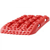VEVOR 10 TON Traction Boards with PP Material, Recovery Boards for Off-road Vehicles/Cars/Pickups/SUVs/RVs, Pair Tire Traction Mats on Snow, Sand, Mud and Loose Terrain, Storage Bag, Short, Red