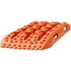VEVOR 10 TON Traction Boards with PP Material, Recovery Boards for Off-road Vehicles/Cars/Pickups/SUVs/RVs, Pair Tire Traction Mats on Snow, Sand, Mud and Loose Terrain, Storage Bag, Short, Orange