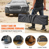 VEVOR 10 TON Traction Boards with PP Material, Recovery Boards for Off-road Vehicles/Cars/Pickups/SUVs/RVs, Pair Tire Traction Mats on Snow, Sand, Mud and Loose Terrain, Storage Bag, Long, Black