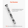 VEVOR Engine Camshaft, 5184380AF 05184380AH 5184380AD 5184380AE 5184380AG Cam Replacement, for 2011-2015 Jeep Grand Cherokee, 2011-2014 Dodge Avenger, 2013-2018 Ram 1500, 3.6L