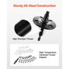 VEVOR Harmonic Balancer Puller Removal & Install Tool Kit, All-Steel Harmonic Balancer Installer Set Tool Kit for Removing and Installing of Balancers, Flywheels, Crankshaft Pulleys, Steering Wheels