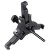 VEVOR Harmonic Balancer Puller Kit, Adjustable 3-Jaw Puller Fits Most Late Model Vehicles, 3-Jaw Pulley Puller Set with 4 Forcing Rods for Removing Harmonic Balancers Without Removing the Radiator