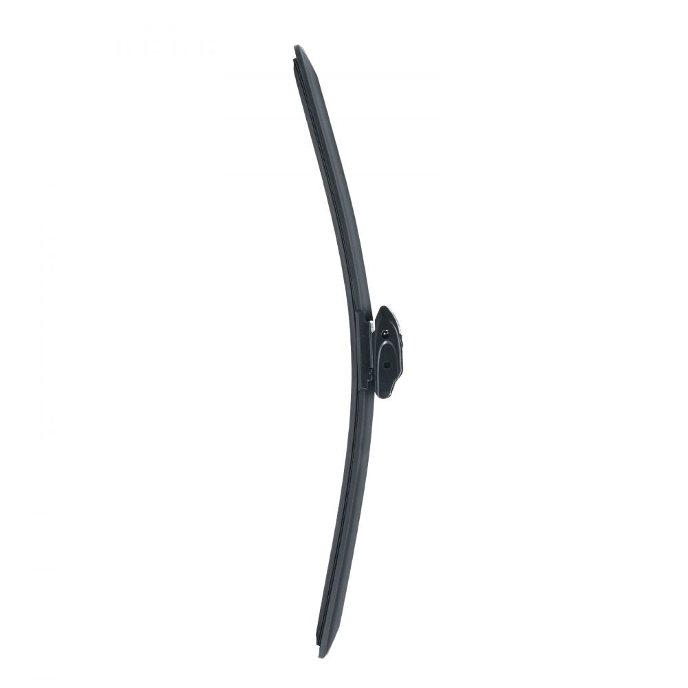 VEVOR 21" Rubber Wiper Blades, 53 cm Universal Replacement Wind Shield Wiper, Low Noise & Better Fit, with 4 Different Clips for most Car, Easy Installation