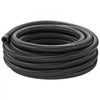 VEVOR 8AN Fuel Line Kit, 20 FT Fuel Hose Kit, 0.43" Nylon Stainless Steel Braided Fuel Line Oil/Gas/Diesel Hose End Fitting Kit, with 12 PCS Swivel Fitting Adapter Kit, Black