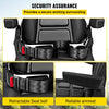 VEVOR Universal Fold Down Forklift Seat with Retractable Safety Belt, Armrest,Adjustable Seat for Excavator, Forklift, Tractor, Skid Loader, Backhoe Dozer Telehandler