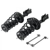 VEVOR Rear Shock Absorber Strut Assembly, 2Pcs Shock and Strut Assembly with Stabilizer Bar & Coil Spring, Compatible with 2007-2011 Toyota Camry and 2008-2012 Toyota Avalon Models, OE 172401