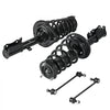 VEVOR Rear Shock Absorber Strut Assembly, 2Pcs Shock and Strut Assembly with Stabilizer Bar & Coil Spring, Compatible with 2007-2011 Toyota Camry and 2008-2012 Toyota Avalon Models, OE 172401