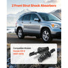 VEVOR Front Shock Absorber Strut Assembly, 2Pcs Shock and Strut Assembly with Coil Spring, Compatible with 2007-2014 Honda CR-V, Automotive Replacement Struts, OE 272491/272492