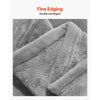 VEVOR King Size Blanket, 108 x 90 inches, Lightweight and Fuzzy Throw Blanket for Bed, Cozy Grey King Blanket for All Season, Warm Plush Machine Washable Bedding, Grey