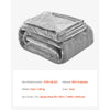 VEVOR Queen Size Blanket, 90 x 90 inches, Lightweight and Fuzzy Throw Blanket for Bed, Cozy Grey Queen Blanket for All Season, Warm Plush Machine Washable Bedding, Grey
