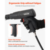 VEVOR Air Hammer, 2500-2700BPM Pneumatic Hammer with 2.76-inch Stroke & 4PCS 6.7" Long Barrel Chisels, Pistol-Grip Compact Air Chisel Pneumatic Shovel Tool for Cutting Scraping Demolishing
