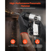 VEVOR Air Hammer, 4500BPM Pneumatic Hammer with Rust Removal Air Needle Scaler & 4PCS Chisels Round Shank, Lightweight & Compact Air Chisel Pneumatic Shovel Tool for Cutting Scraping Demolishing