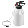 VEVOR Transmission Fluid Pump, 8 L Pneumatic Oil Fluid Extractor, ATF Refill Dispenser Transfer Pump with 15 ATF Adapters, Oil Extractor Dispenser with HDPE Tank for Cars, Boats, Lawn Mowers