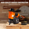 VEVOR Coil Siding Nailer MCN55, 1 inch to 2-1/4 inch 15 Degree Pneumatic Siding Nail Gun, 70-120PSI Air Coil Nailer for Siding, Pallet Sheathing, Fencing, Decking