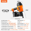 VEVOR Coil Siding Nailer CN65, 1-1/4" to 2-1/2" 15 Degree Pneumatic Siding Nail Gun with Tool-Less Depth Adjustment, 70-120PSI Air Coil Nailer for Siding, Pallet Sheathing, Wooding, Fencing, Decking