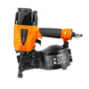 VEVOR Coil Siding Nailer CN65, 1-1/4" to 2-1/2" 15 Degree Pneumatic Siding Nail Gun with Tool-Less Depth Adjustment, 70-120PSI Air Coil Nailer for Siding, Pallet Sheathing, Wooding, Fencing, Decking