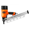 VEVOR Framing Nailer, 2" to 3-1/2" 21 Degree Full Round Head Pneumatic Framing Nailer with Dual Trigger Modes & Tool-Less Depth Adjustment, 80-120PSI Pro Air Nail Gun for Framing Flooring Decking