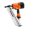 VEVOR Framing Nailer, 80-120PSI Air Nail Gun, 2" to 3-1/2" 21 Degree Full Round Head Pneumatic Framing Nailer with Tool-Less Depth Adjustment & Dual Trigger Modes, Ideal for Framing Decking Flooring