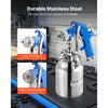 VEVOR Siphon Feed Spray Gun, High Atomization Air Paint Spray Gun, 1000cc Automotive Paint Sprayer with 1.8 mm Nozzle, Adjustable Flow Rate & Air Volume for Car, Furniture, Wall, House Painting