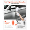 VEVOR LVLP Air Spray Gun, Gravity Feed Paint Sprayer Gun with 3 Nozzles (1.3/1.4/1.7mm), 600ml Capacity Automotive Paint Sprayer with Air Regulator for Furniture, Car Painting, Home Improvement