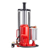 VEVOR Air Hydraulic Bottle Jack, 20 Ton (44092 lbs) Capacity, 10.2-19.5 Inch Lifting Range, Pneumatic/Manual Heavy Duty Welded Bottle Jack with Pump for Car, SUV, Pickup, Truck, RV, Auto Repair, Red