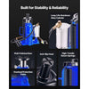 VEVOR Air Hydraulic Bottle Jack, 20 Ton (44092 lbs) Capacity, 10.2-19.5 Inch Lifting Range, Pneumatic/Manual Heavy Duty Welded Bottle Jack with Pump for Car, SUV, Pickup, Truck, RV, Auto Repair, Blue