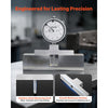 VEVOR Depth Gauge, Depth Micrometer 0-22 inch Measuring Range, 0.001" Resolution, with 4 Anvils & 6 Standard Rods, Precision Easy to Read Mechanical Tool for Measuring Groove, Step, Hole