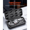 VEVOR Micrometer Set, Digital Outside Micrometer 0-1 inch Measuring Range, 0.00005" Resolution, Ultra-Precision 0.0001 Accuracy, LCD Screen, in/mm Switch, Carbide Tip, with Protective Case