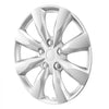 VEVOR Wheel Rim Cover Hubcaps, 16 in Diameter, Sturdy & Durable Scratch-Resistant Hubcap with Snap & Valve Nozzle Hole, ABS & PC Hubcap with High Rigidity & Less Wind Drag, Fits for All Weather Use