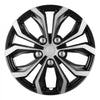 VEVOR Wheel Rim Cover Hubcaps, 15 in Diameter, Sturdy & Durable Scratch-Resistant Hubcap with Snap & Valve Nozzle Hole, ABS & PC Hubcap with High Rigidity & Less Wind Drag, Fits for All Weather Use