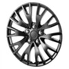 VEVOR Wheel Rim Cover Hubcaps, 16 in Diameter, Sturdy & Durable Scratch-Resistant Hubcap with Snap & Valve Nozzle Hole, ABS & PC Hubcap with High Rigidity & Less Wind Drag, Fits for All Weather Use