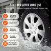 VEVOR Wheel Rim Cover Hubcaps, 16 in Diameter, Sturdy & Durable Scratch-Resistant Hubcap with Snap & Valve Nozzle Hole, ABS & PC Hubcap with High Rigidity & Less Wind Drag, Fits for All Weather Use