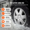 VEVOR Wheel Rim Cover Hubcaps, 15 in Diameter, Sturdy & Durable Scratch-Resistant Hubcap with Snap & Valve Nozzle Hole, ABS & PC Hubcap with High Rigidity & Less Wind Drag, Fits for All Weather Use