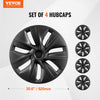 VEVOR Wheel Rim Cover Hubcaps, 19 in, 2020-2023 Model Y Fully Fit Hubcap with Snap, Guard Tape & Valve Nozzle Hole, ABS & PC Hubcap with High Rigidity & Less Wind Drag, Fits for All Weather Use