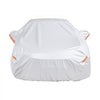 VEVOR Car Cover, Car Cover Waterproof for Toyota Camry Mid Size Sedan, Custom-fit All Weather Sun Rain Wind Frost Dust Snow Protection Full Exterior Covers with Door Zipper and Cotton Lining, Silver