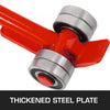 VEVOR Heavy Duty Pry lever Bar 3T/6600LBS Capacity with Wheels & 6'/1.8M Handle