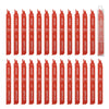 VEVOR Reciprocating Saw Blades, 25 Pack, 14/18 TPI Bi-Metal Reciprocating Saw Blade Set with Universal Shank, Sharp Teeth for Fast and Smooth Cuts, for Cutting 1/8-5/16 inch Medium Metals, Orange