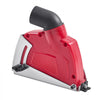 VEVOR Cutting Dust Shroud for Angle Grinders, Universal 4-5 in Angle Grinder Dust Shroud with 6 Clamping Washers, Adjustable Cutting Depth, Connect to Vacuum Cleaner, for Wood Concrete Wall Stone