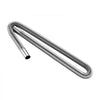 VEVOR Exhaust Hose, 47.2 inch Diesel Heater Flexible Exhaust Pipe, Stainless Steel Exhausts Hose with 2 Hose Clamps, Exhausts Hoses Kit Diesel Heater Accessories for 2KW 5KW 8KW Diesels Heaters