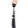 VEVOR Flag Pole, 20ft Heavy Duty Telescopic Flagpole Kit with Mounting Base for Vehicles, Extra Thick Outdoor Aluminum Flagpole Kit with 3x5 American Flag for Sedans, Pickups, RVs, Food Trucks, Black