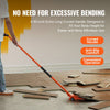 VEVOR Demolition Tool, 60'' Carbon Steel Handle Wrecking Pry Bar, 2000 lbs Weight Capacity, Heavy Duty Deck Board Removal Tool, Multipurpose Demo Tools for Flooring, Framing, Roofing, Trim, Drywall