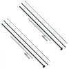 VEVOR Feather Flag Pole Kit, 2 Packs Swooper Flag Pole 12.7 ft, Sign Flag Poles for Business Advertising Flags Outdoor, with Ground Stakes and A Carrying Bag (Flag Not Included)